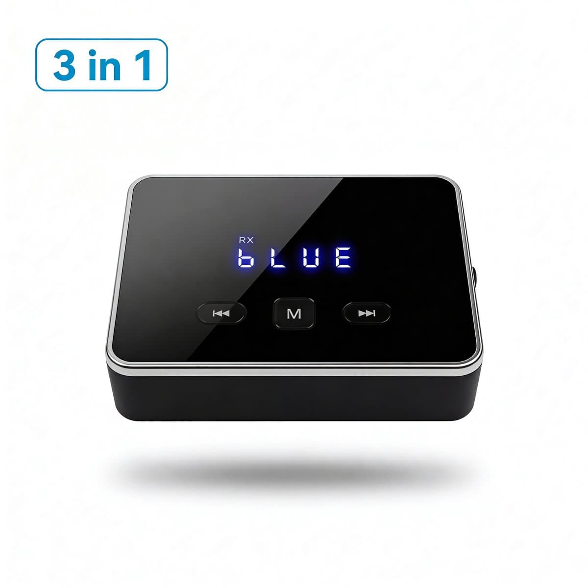 Bluetooth Transmitter & Receiver 3 in 1 - BT 6.0 - 3.5MM AUX / RCA / Optisch / Coaxiaal - Bluetooth Zender - Bluetooth Ontvanger - Bluetooth Transmitter - Bluetooth Receiver - DAC Converter - Ultra — afbeelding 1