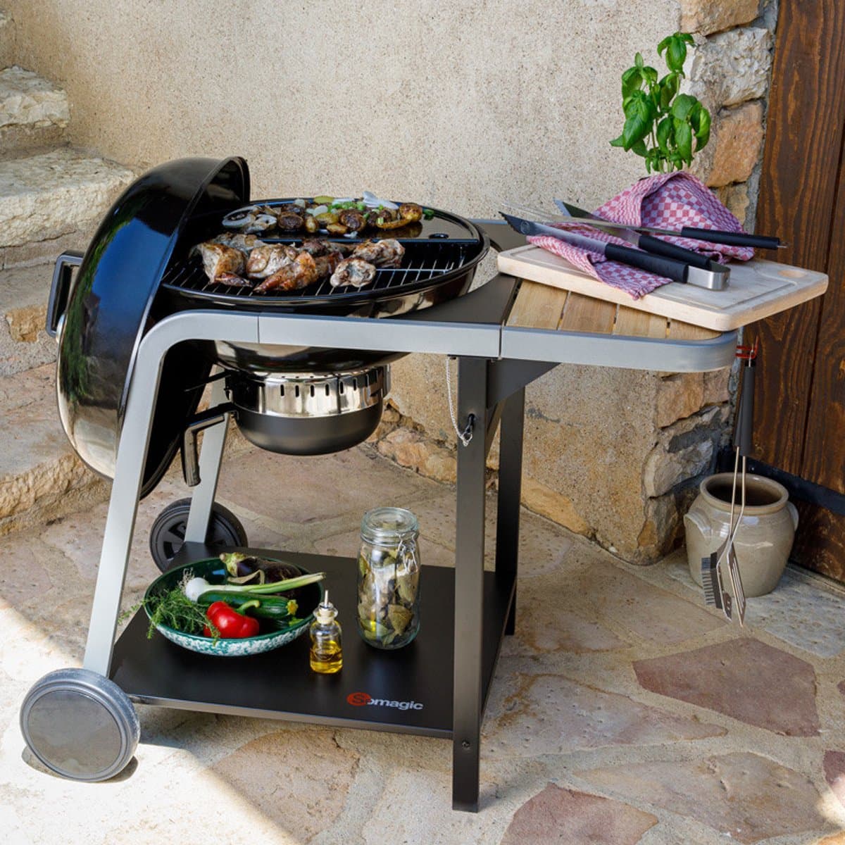 Montana kolenbol barbecue — afbeelding 1
