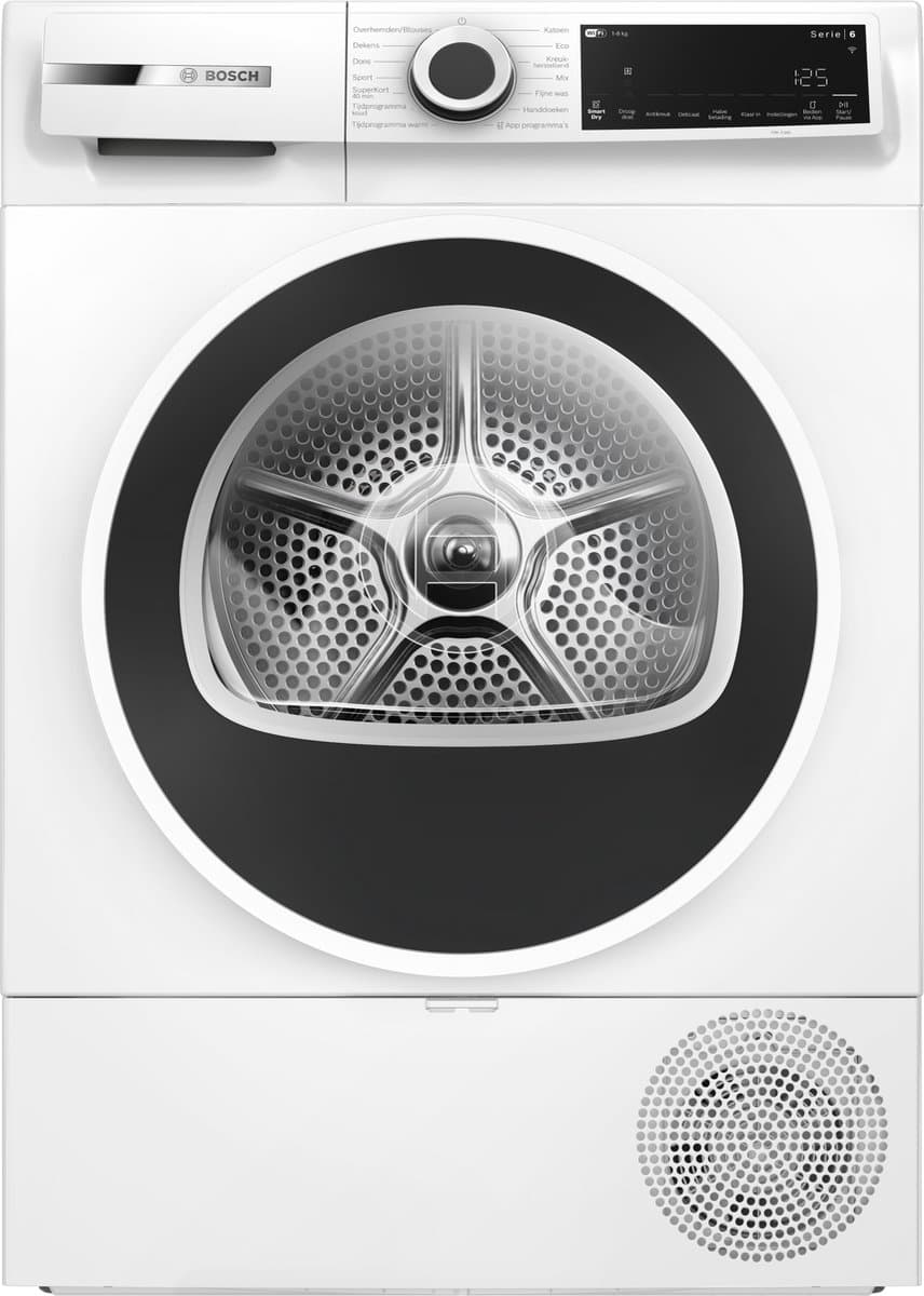 Bosch Serie 6 WQJ23200NL – Warmtepompdroger - 8 kg - Auto Dry - Wit — afbeelding 1