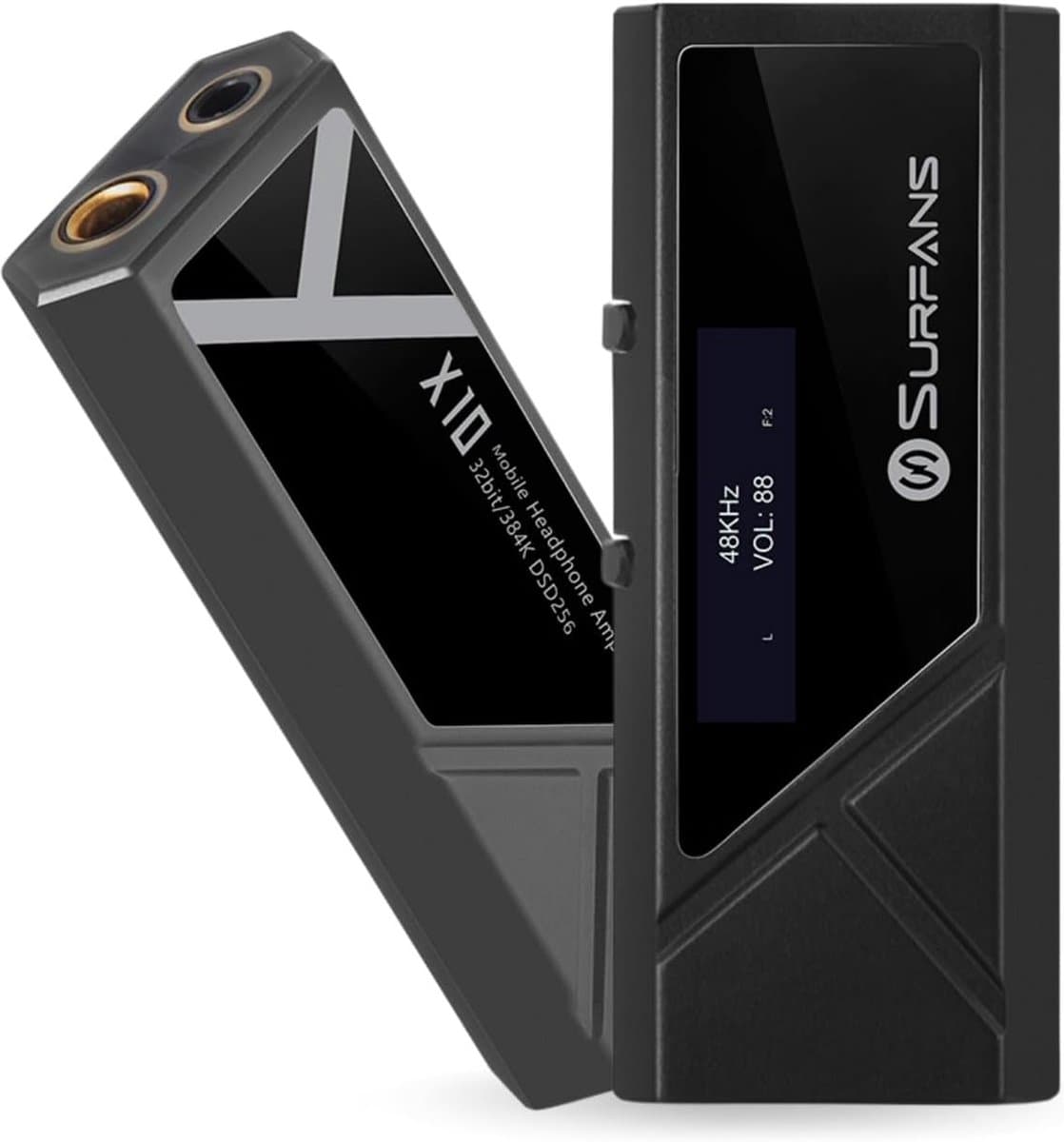 Draagbare USB-C DAC Versterker met 3,5 mm & 4,4 mm Uitgangen voor Hoge Resolutie Audio — afbeelding 1