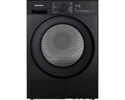 Wisberg WBDR3BB9NB - Wasdroger - Warmtepompdroger - Energieklasse B - 9 kg - Stoomfunctie