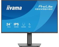 iiyama ProLite XB2496HSC-B1 - 24 inch - Full HD - IPS - USB-Hub (2x) - Verstelbaar - USB-C (65 watt)