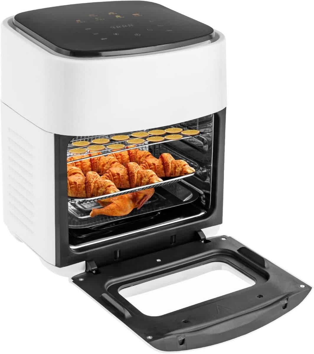 Grote Heteluchtfriteuse 15L met LED-display 1400W voor Frituren en Ovenfuncties — afbeelding 1