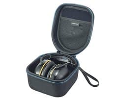 Draadloze gehoorbescherming case met etui voor 3M WorkTunes Connect