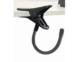 Hoofdtelefoon Hanger voor Bureau met Flexibele Punt - Sterke Clip en Eenvoudige Installatie