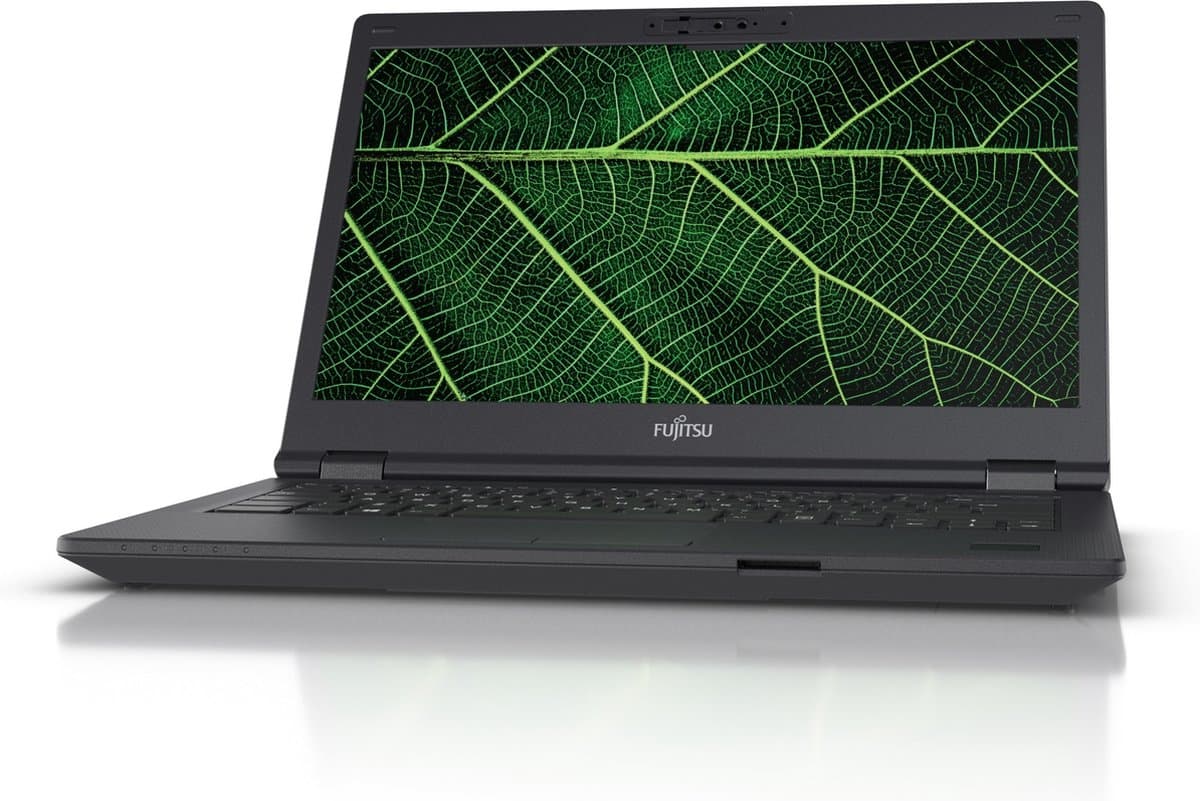 Fujitsu LIFEBOOK E5411, Intel Core i5-1135G7, 11th Generation, (14.0") FHD Antiglare, 8GB DDR4, SSD M.2 PCIe NVMe 256GB, Intel WiFi 6 AX201 & BT5, HD Cam, Fingerprint, TPM 2.0, Backlit KB, Windows 10 Pro 64-Bit — afbeelding 1