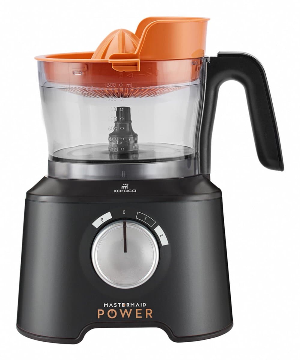 Karaca Mastermaid Power Max 11-in-1 Keukenrobot 2500W – Blender, Citruspers, Koffiemolen, Deeghaak & 5 RVS Raspschijven — afbeelding 1