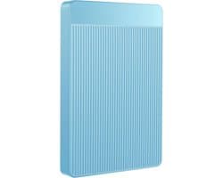 QPFO® Externe harde schijf 500GB - ultra slim - draagbare hdd - usb aansluiting - opslag voor pc mac laptop xbox ps4 - blauw