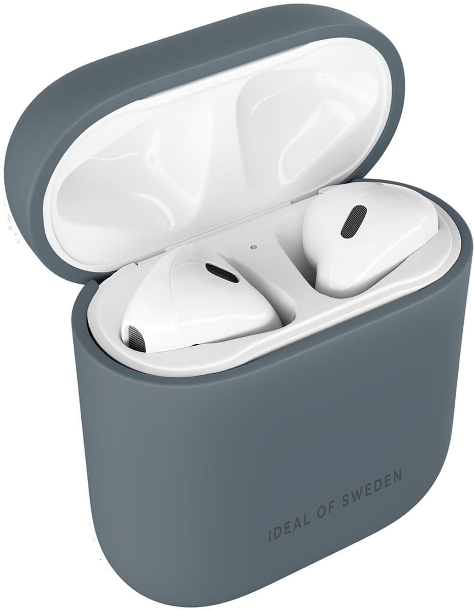 iDeal of Sweden Silicone Case voor de Apple AirPods 1 / 2 - Midnight Blue — afbeelding 1