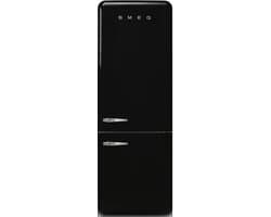Smeg FAB38RBL5 - Koel- en vriescombinatie - Scharnier rechts - Zwart
