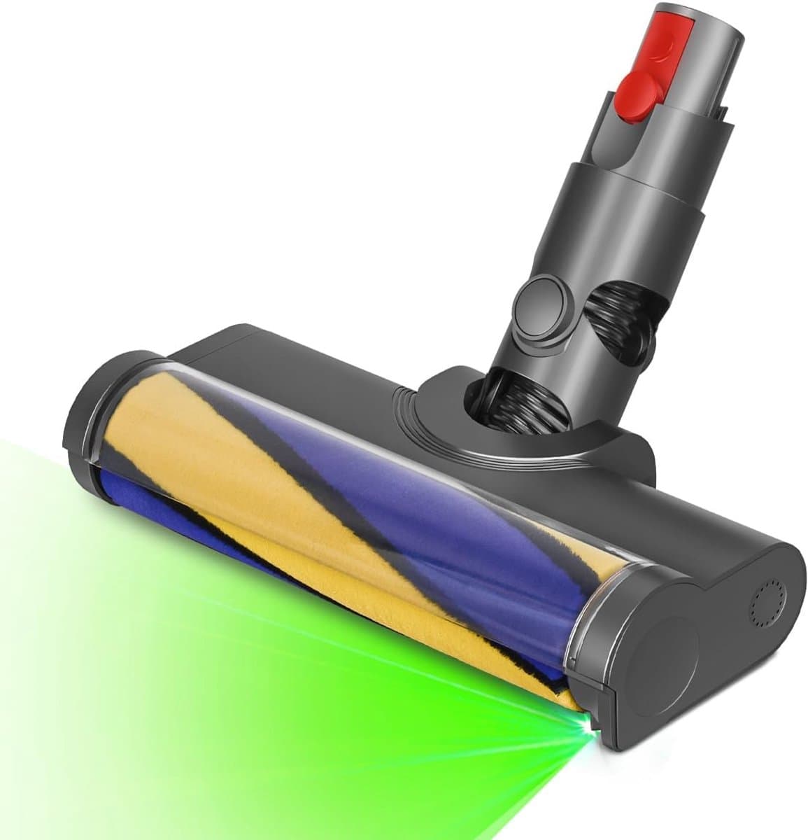 Geschikt voor Toepasbare LED-zachte stofzuigerborstel compatibel met Dyson V12 Detect Slim, ideaal voor het werken op hardhouten vloeren — afbeelding 1