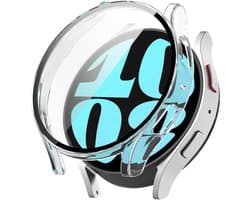Beschermende watch case - hoesje - geschikt voor Samsung Galaxy Watch 6 (44 mm) - transparant