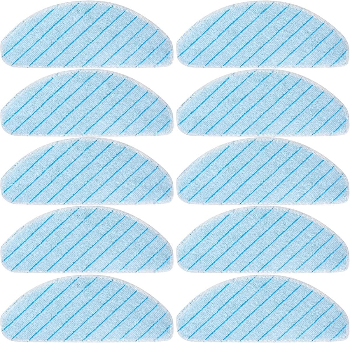 10Pcs Wasbare Reiniging Mop Doek geschikt voor Ecovacs Deebot T9 Serie T9 AIVI T9 PRO T9 MAX Onderdelen — afbeelding 1