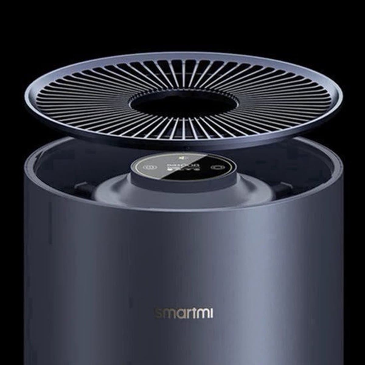 Smartmi - Luchtreiniger - 380m³/u PCADR - Ingebouwde UV-lamp - OLED-touchscreen - Laserdeeltjessensor - Slimme bediening - Zwart — afbeelding 1