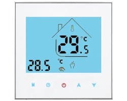 programmeerbare draadloze thermostaat AC605, temperatuurregelaar, afstandsbediening voor elektrische vloerverwarming.,,, compatibel