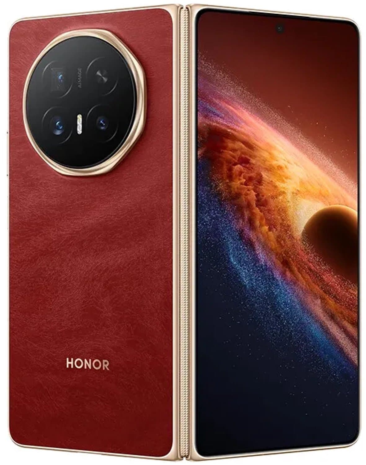 Honor MAGIC V6 16,6 cm (6.52) Hybride Dual SIM 5G USB Type-C 16 GB 512 GB 6660 mAh Rood — afbeelding 1