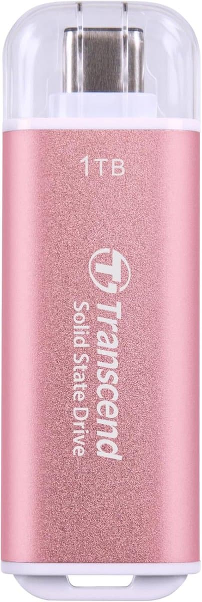 Draagbare SSD - Externe Opslag - Bestanden Overzetten - Compact Schokbestendig - 1 TB - Roze — afbeelding 1