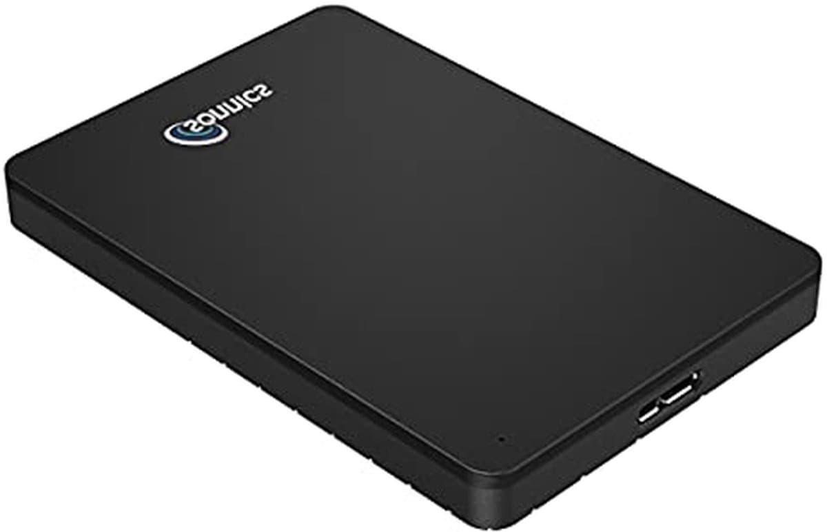 Externe Harde Schijf - Draagbare Opslag - Bestanden Opslaan - Supersnelle USB 3.0 - 500 GB - Zwart — afbeelding 1