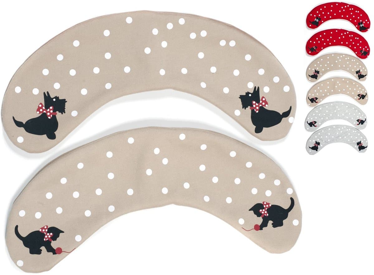 SnelShoppen - Set van 6 Magnetron Nekverwarmers voor Ontspanning en Comfort in Badkamer - Tiffany Wst010 - Fijnmateriaal, Ideaal voor Koude Dagen en S — afbeelding 1