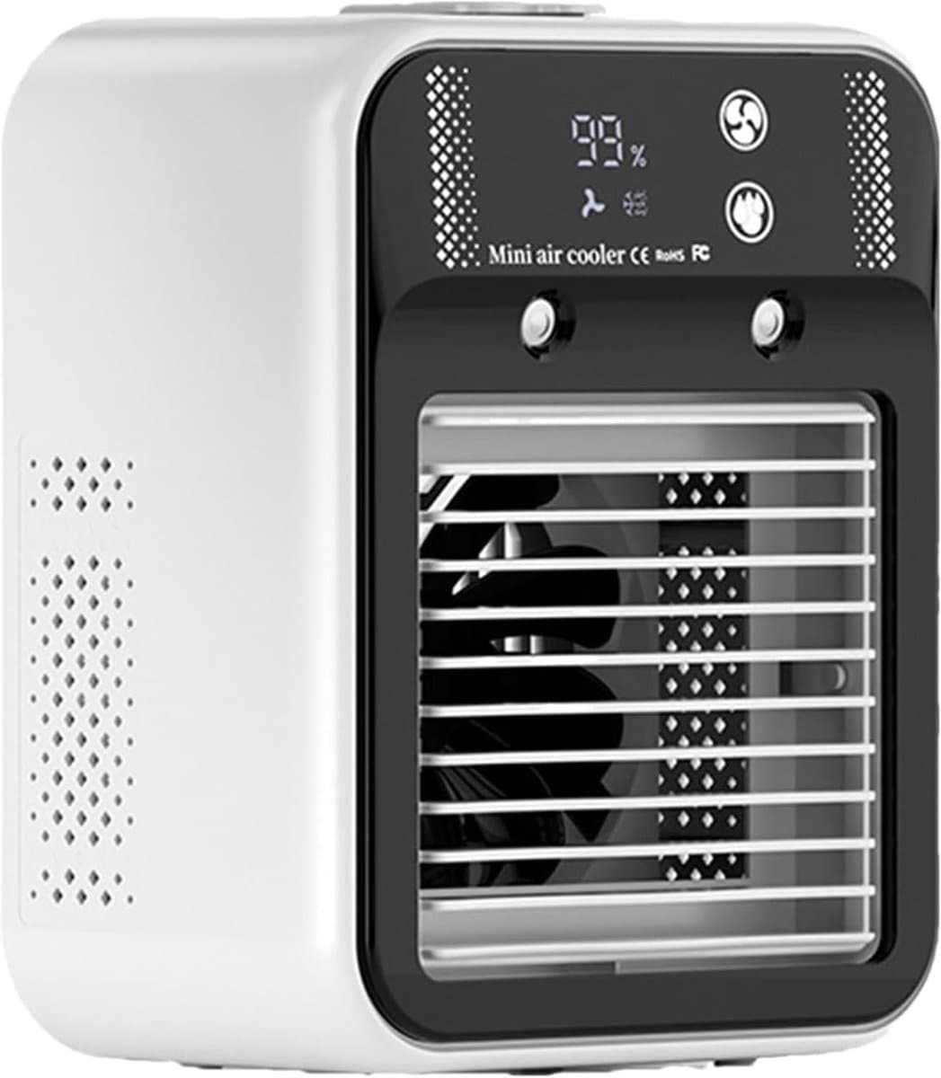 Persoonlijke Airco Ventilator - Luchtkoeler Mini - Persoonlijke Koeling - Met Waterreservoir - 128 x 175 x 128 cm - Meerkleurig — afbeelding 1