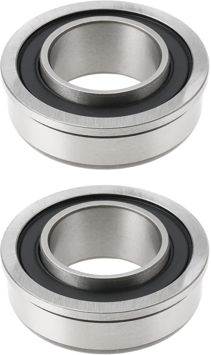 SnelShoppen - 2Stuks Grasmaaier Voorwiel Lager 604845 19x35/38x13mm Compatibel met Diverse Grasmaaiers — afbeelding 1