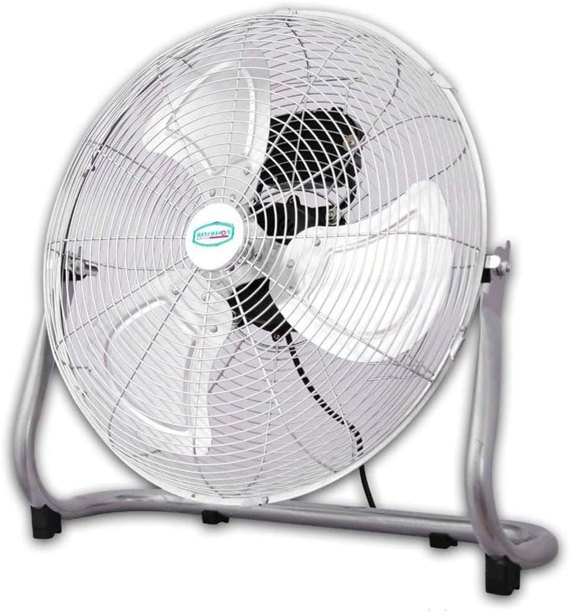 Staande Ventilator - Vloermodel Ventilator - Ruimte Koelen - Opvouwbaar Ontwerp - 40.5 cm - Zilver — afbeelding 1