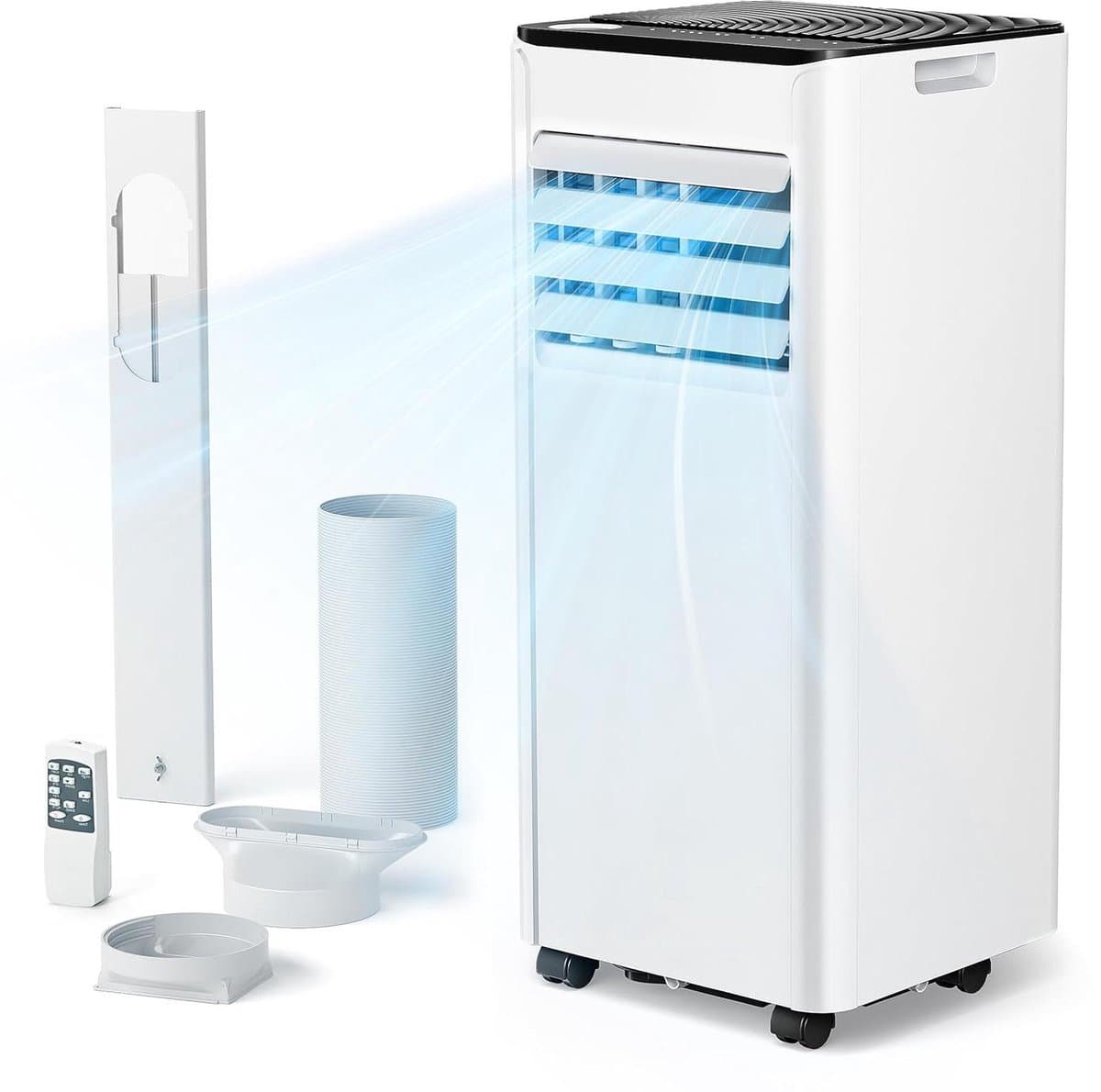 Mobiele Airco - Verkoeler - Ruimte Koelen - 4-in-1 Functie - 25 m² - Wit — afbeelding 1