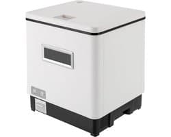 Tafelvaatwasser - Compacte machine - Keuken schoonmaken - Zuinig en stil - 6 couverts - Wit