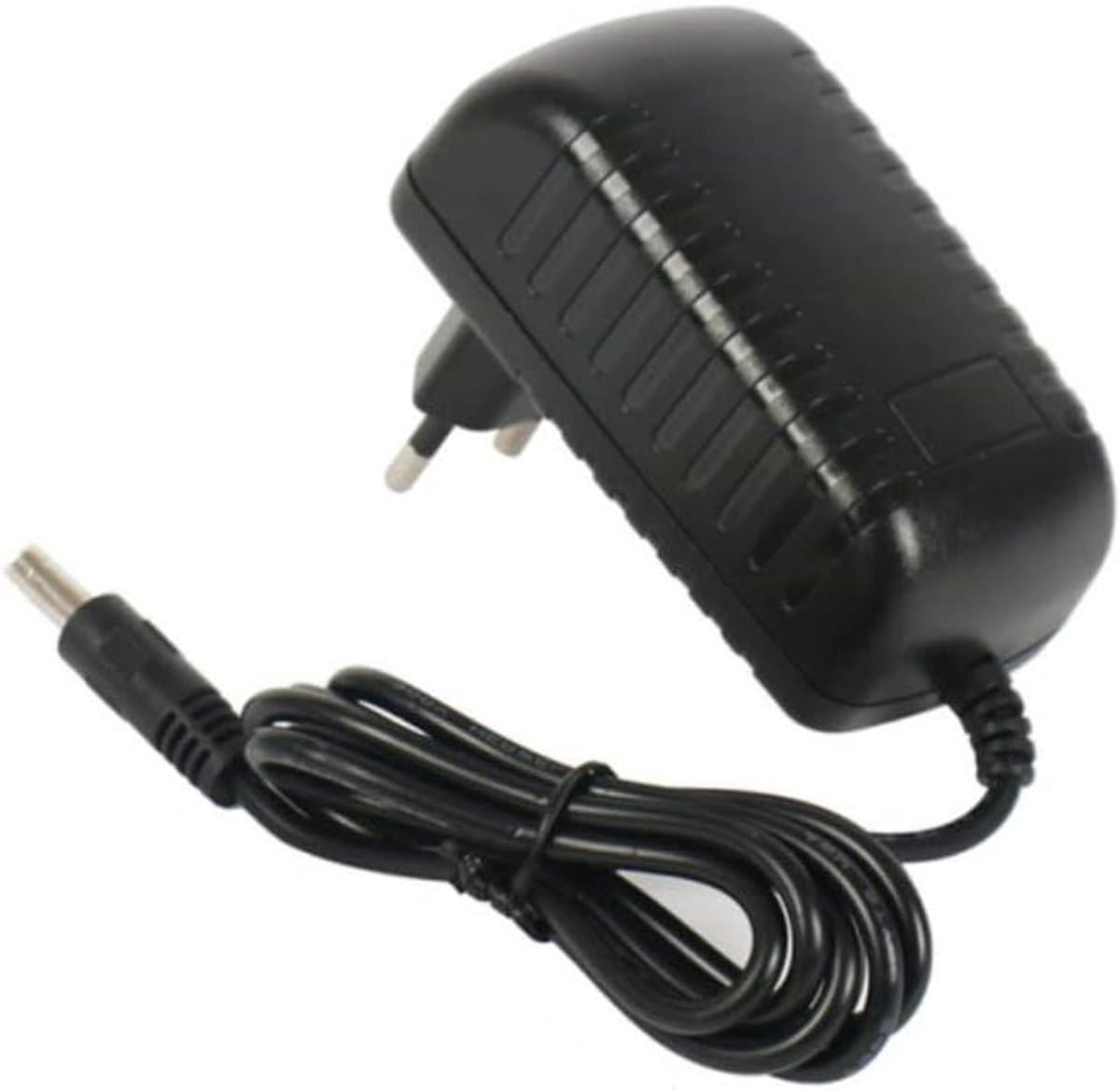 AC/DC Adapter - Voedingskabel Lader - Externe Harde Schijf - Overspanningsbeveiliging - 100-240V - Zwart — afbeelding 1