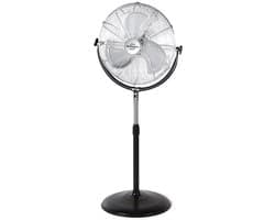 Krachtige Industriële Vloerventilator 45 cm Metalen Rotorbladen 135W