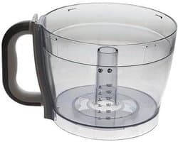 Keukenmachine Kom - Reserve Deel - Eten Bereiden - Premium Kwaliteit - 15 Liter - Transparant
