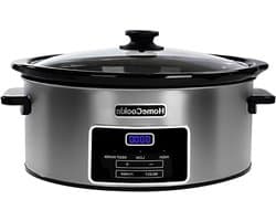 Digitale Kooktoestel - Slowcooker Multicooker - Familiediners Bereiden - Programmeerbare Timer - 7.6 Liter - Roestvrij Staal