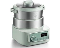 Elektrische Deegmixer - Kneedmachine Huishoudelijk - Zelfgemaakte Pasta - Constante Temperatuur - 5 Liter Capaciteit - Groen