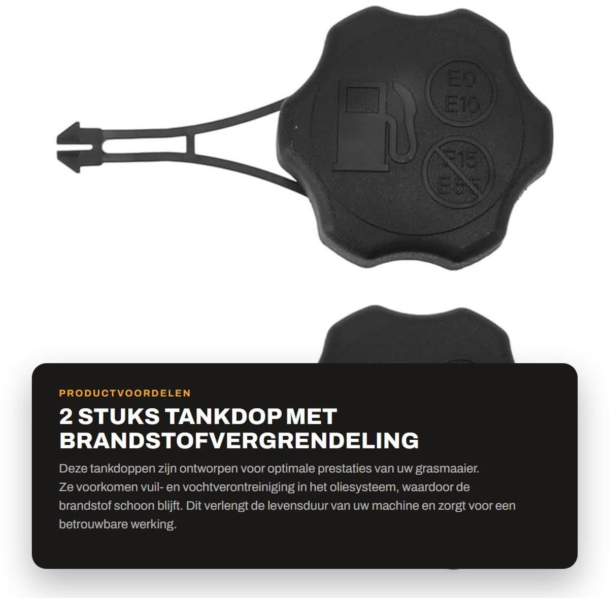 Dailygoods- Tankdop Efficiënte Brandstofvergrendeling - Geschikt voor — afbeelding 1