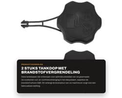 Dailygoods- Tankdop Efficiënte Brandstofvergrendeling - Geschikt voor