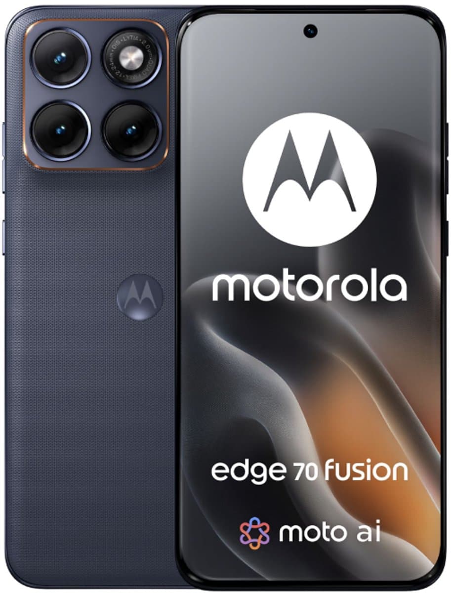 Motorola Edge 70 Fusion - 12GB/256GB - Zwart — afbeelding 1