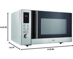 Magnetron – Microgolfoven – Kleine Oven – Keukenoven – Digitale Magnetron – 23 Liter Inhoud – 800 Watt Vermogen – Roestvrij Stalen Behuizing