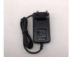 Adapter - Voeding Oplader - Massage Gun Laden - Korte Circuit Bescherming - 12V - Zwart