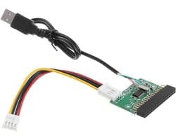 Externe USB Diskettelezer - Disketstation Adapter - Bestanden Overzetten - Plug and Play - 35 inch - Zwart