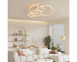 Dimbare LED Plafondlamp met Afstandsbediening - Warm naar Koud Licht - 48W