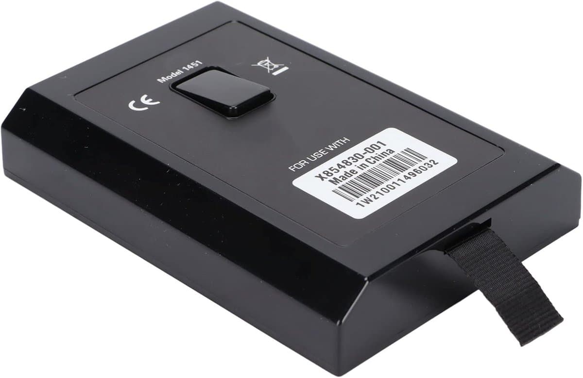 Interne Harde Schijf - Opslag Uitbreiding - Games Console - Plug and Play - 320GB Capaciteit - Zwart — afbeelding 1