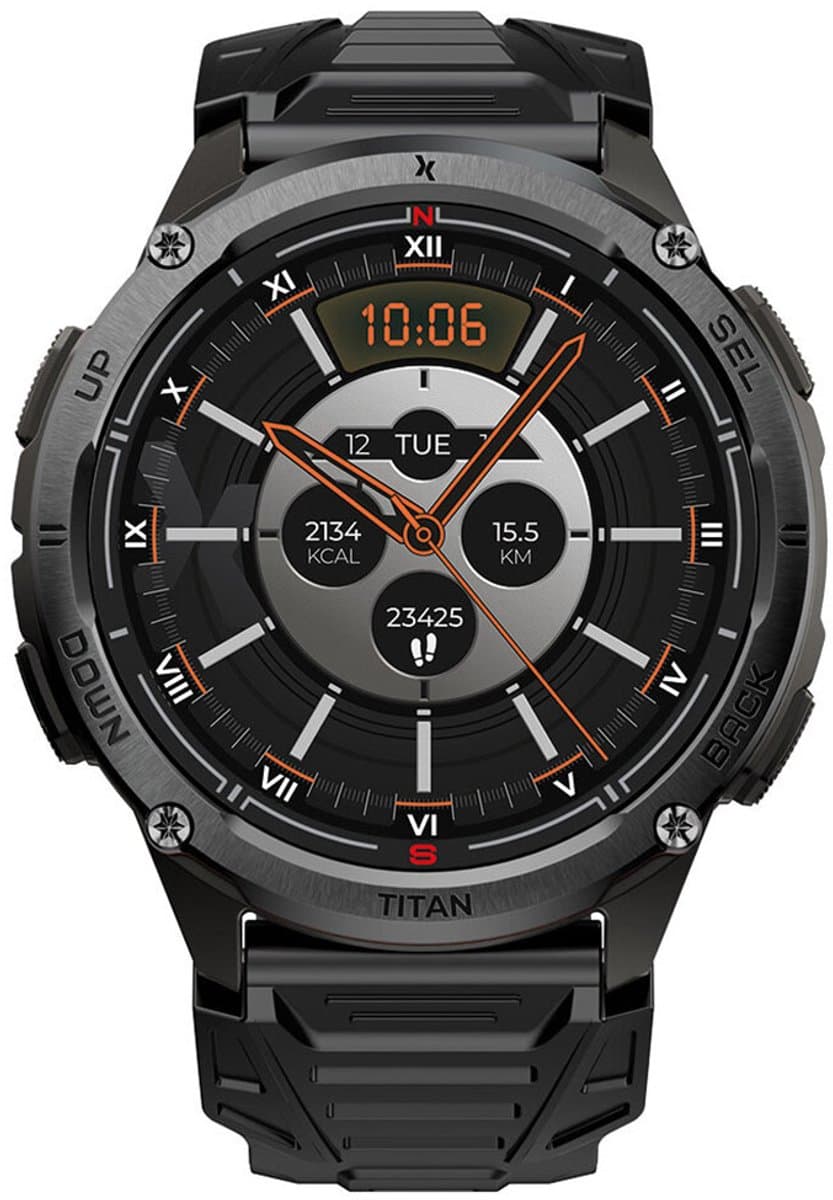 maxcom smartwatch FW111 chronos GPS zwart — afbeelding 1
