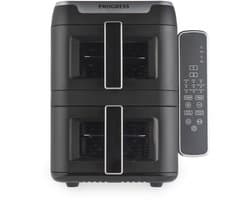 Progress Dual Tier Airfryer - 2 x 4,5L Mandjes, 9L Capaciteit