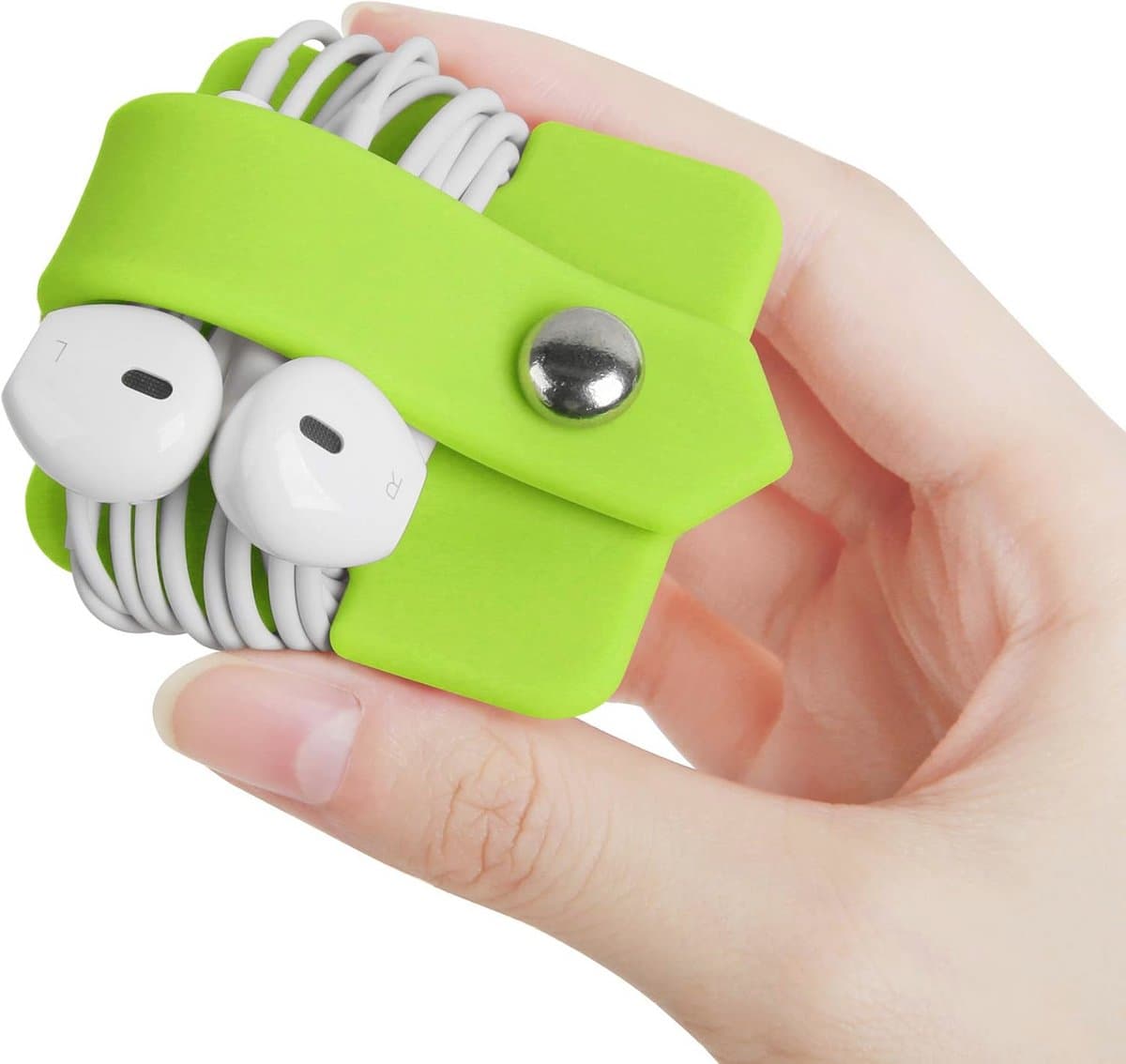 Oordoppen Organizer en Kabel Winder voor Hoofdtelefoon - Siliconen Koordbeheerder - Praktisch & Stylish — afbeelding 1
