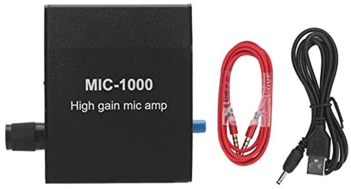 Microfoonversterker met Hoge Gain voor Professionele Audio — afbeelding 1