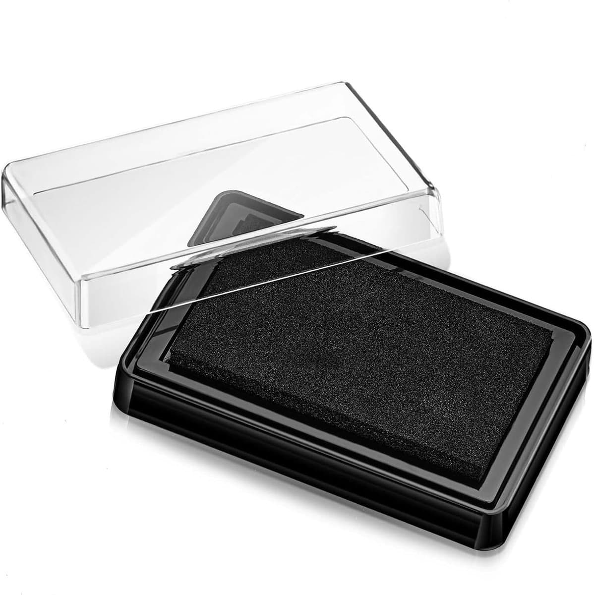 Cat en Dog Pet Paw Print Kit - Geen Rommel - Veilige Paw Print Inkt Pad voor Dierlijke Herinneringsgeschenken - Huisdiervriendelijk (Zwarte Inkt) — afbeelding 1