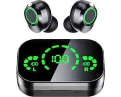 Otiume - Volledig Draadloze Oordopjes - HiFi Extra Bass geluid - Touch bediening - Draadloze Oortjes - Zweet- en regenbestendig - Sport oortjes - Bluetooth — afbeelding 1