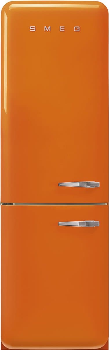 Smeg FAB32LOR5 - Koel- en vriescombinatie - Scharnier links - Oranje — afbeelding 1