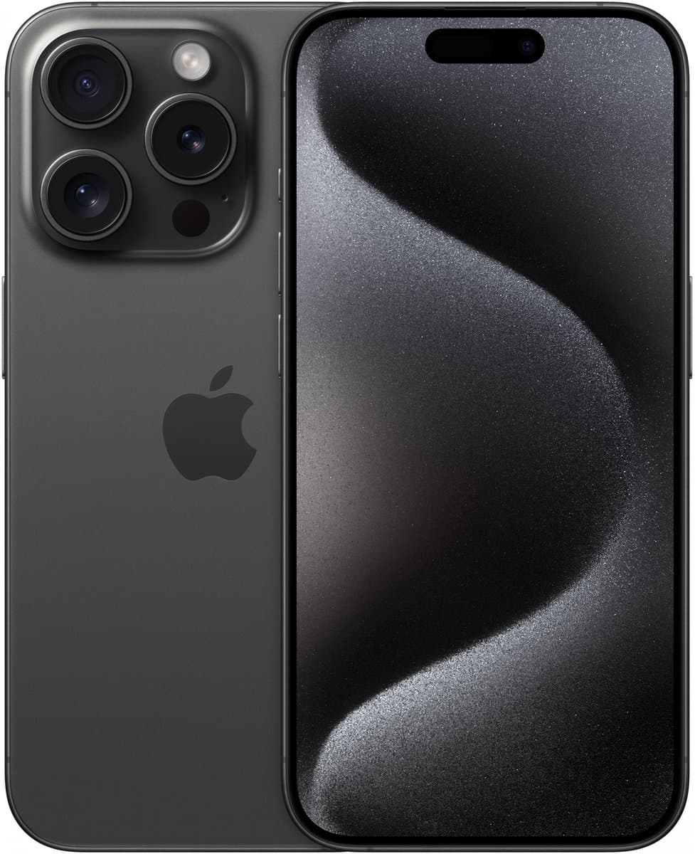 Apple iPhone 15 Pro - 512GB - Zwart Titanium — afbeelding 1