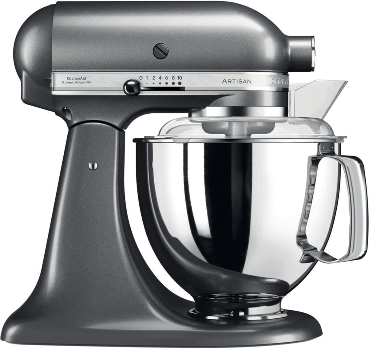 KitchenAid Artisan 5KSM175PSEMS - Keukenmachine - Tingrijs — afbeelding 1